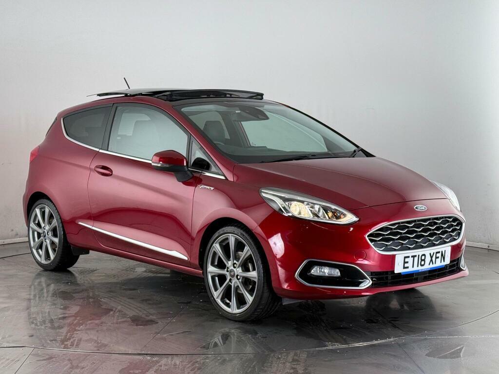 Ford Fiesta 1.0T Ecoboost Vignale Euro 6 Ss Red