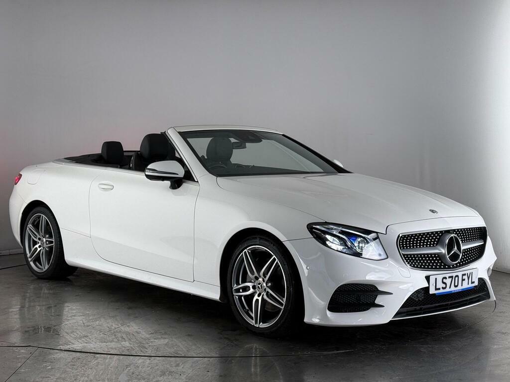 Mercedes-Benz E Class 2.0 E220d Amg Line Premium Cabriolet G-tronic E White