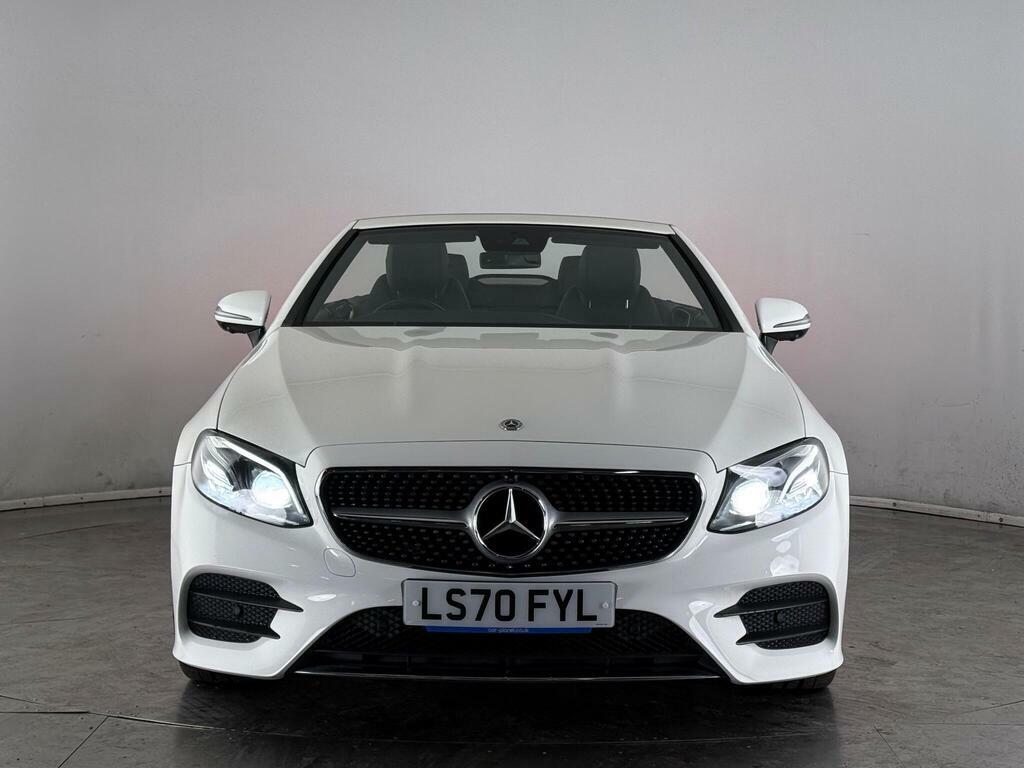 Mercedes-Benz E Class 2.0 E220d Amg Line Premium Cabriolet G-tronic E LS70FYL White #4