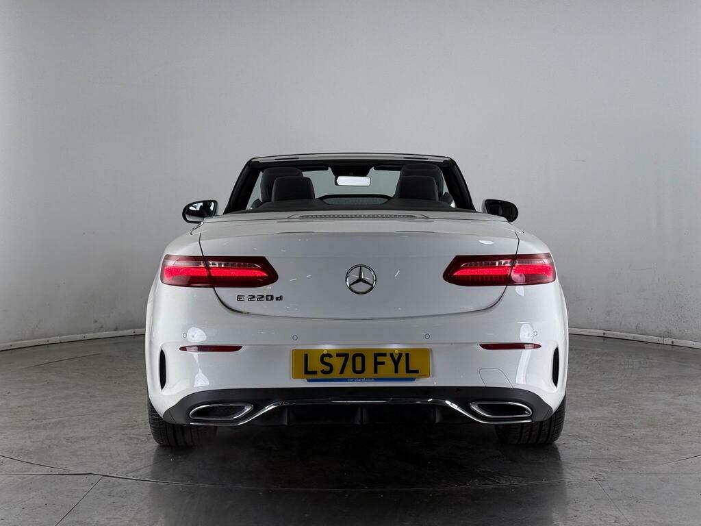 Mercedes-Benz E Class 2.0 E220d Amg Line Premium Cabriolet G-tronic E LS70FYL White #6