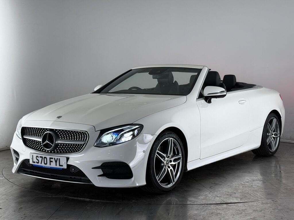 Mercedes-Benz E Class 2.0 E220d Amg Line Premium Cabriolet G-tronic E LS70FYL White #3