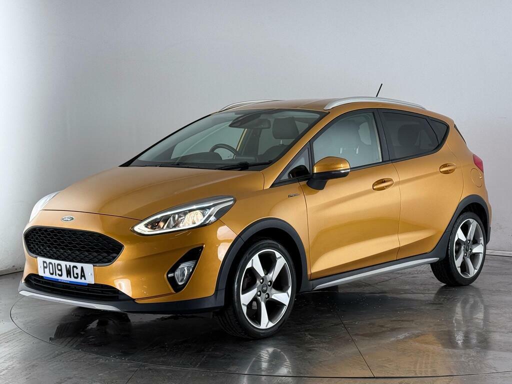Ford Fiesta 1.0T Ecoboost Active X Euro 6 Ss PO19WGA Yellow #3