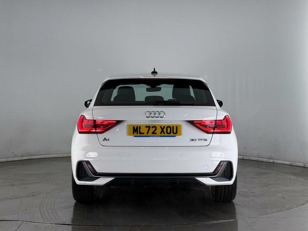 Audi A1 1.0 Tfsi 30 S Line Sportback Euro 6 Ss ML72XOU White #5