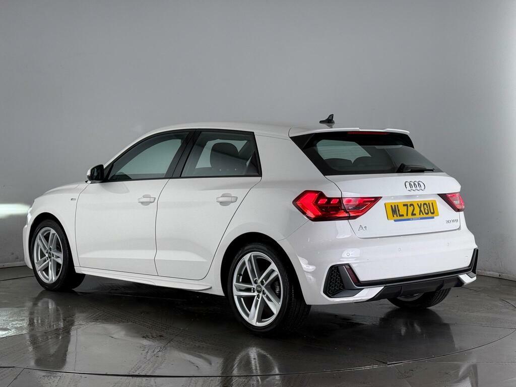 Audi A1 1.0 Tfsi 30 S Line Sportback Euro 6 Ss ML72XOU White #4