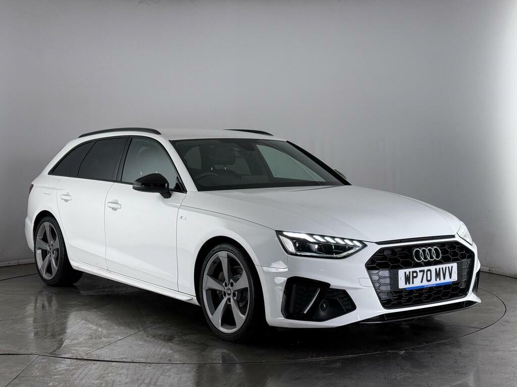 Audi A4 Avant 2.0 Tfsi 40 Black Edition S Tronic Euro 6 Ss White