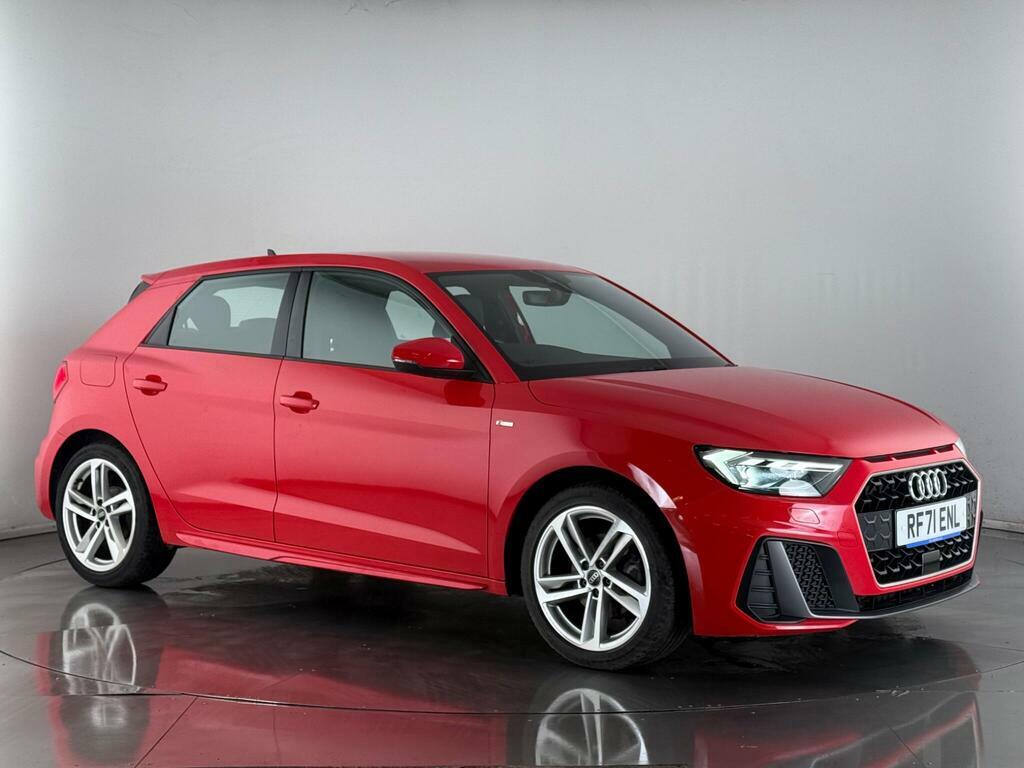 Audi A1 1.5 Tfsi 35 S Line Sportback S Tronic Euro 6 Ss Red