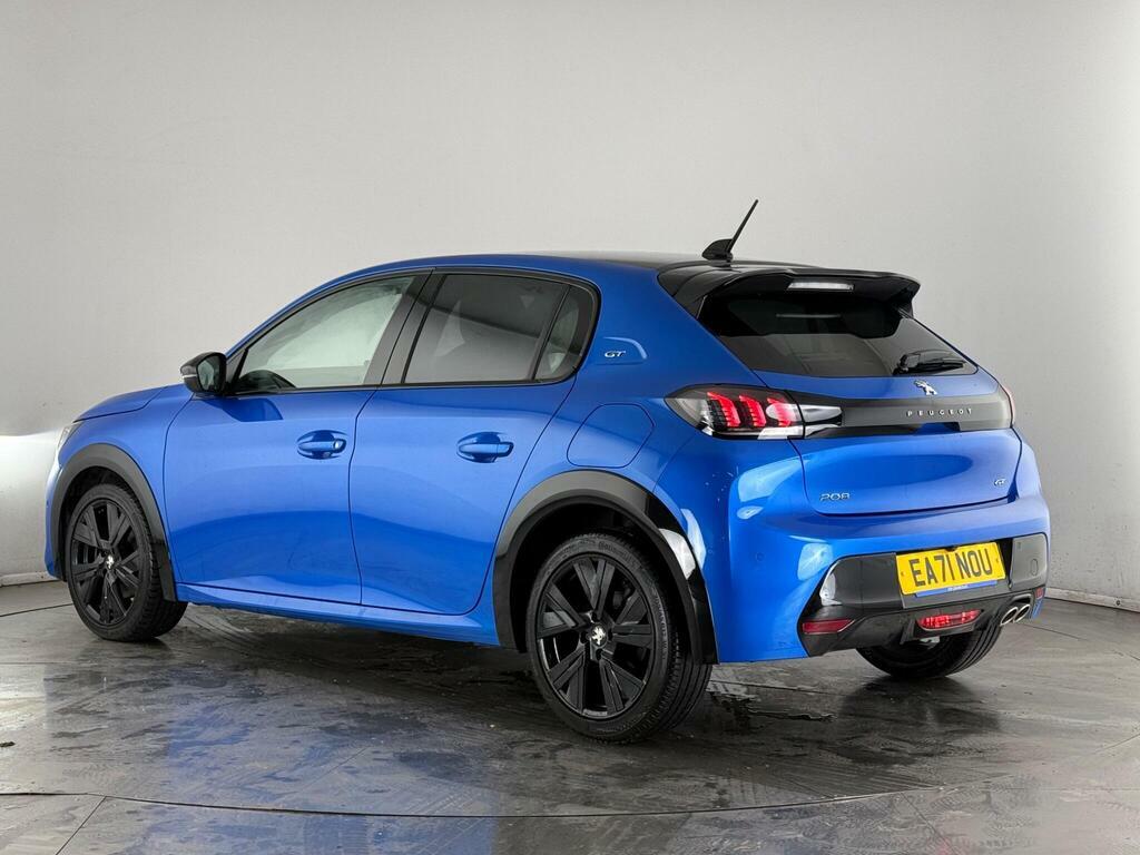 Peugeot 208 1.2 Puretech Gt Premium Eat Euro 6 Ss EA71NOU Blue #4