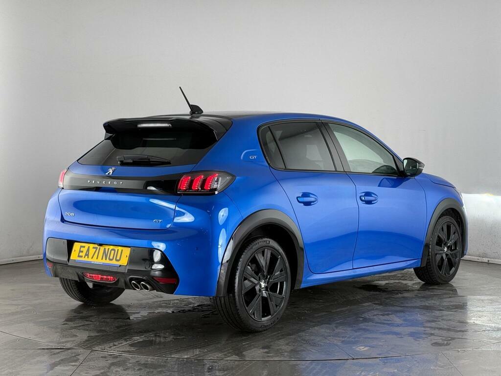 Peugeot 208 1.2 Puretech Gt Premium Eat Euro 6 Ss EA71NOU Blue #6