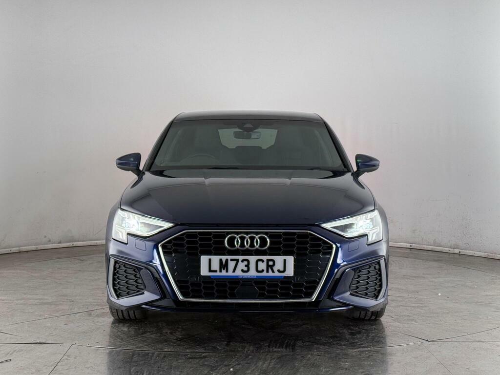 Audi A3 1.0 Tfsi 30 S Line Sportback S Tronic Euro 6 Ss LM73CRJ Blue #5