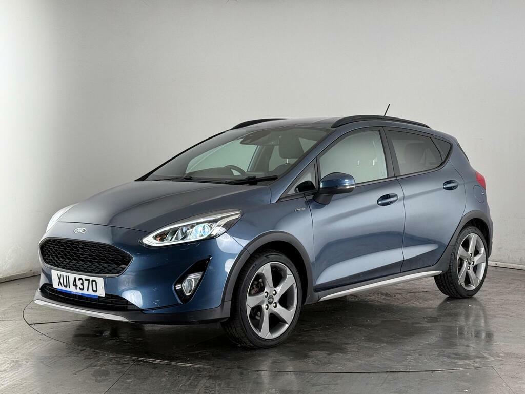 Ford Fiesta 1.0T Ecoboost Mhev Active Edition Euro 6 Ss XUI4370 Blue #3