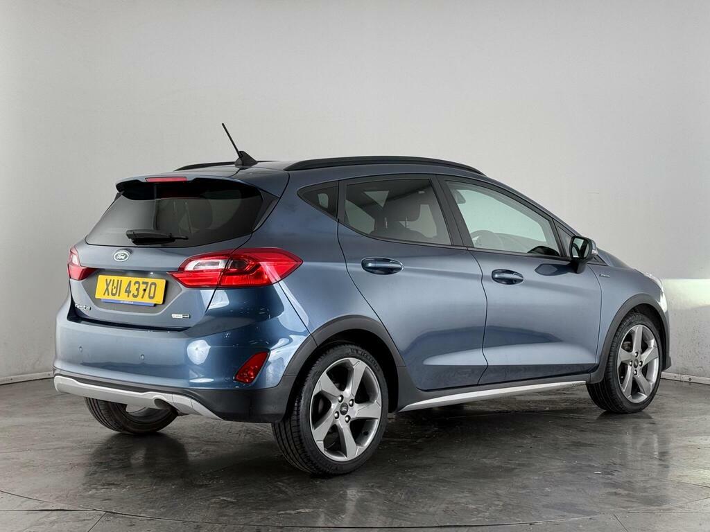Ford Fiesta 1.0T Ecoboost Mhev Active Edition Euro 6 Ss XUI4370 Blue #4