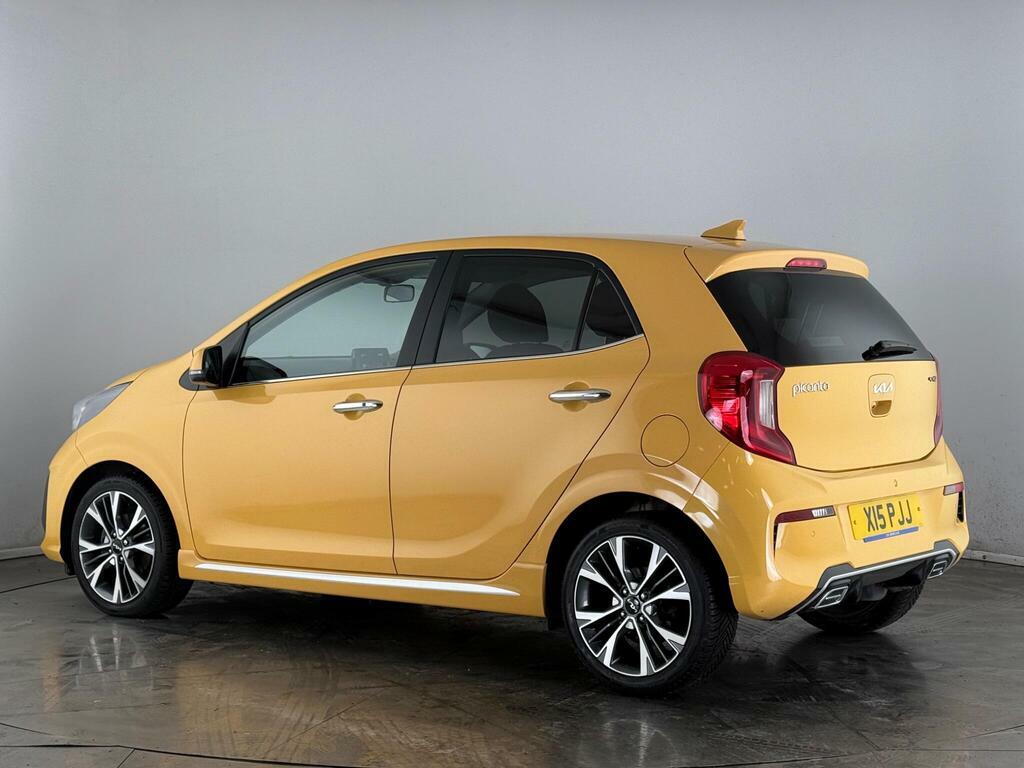 Kia Picanto 1.0 T-gdi Gt-line S Euro 6 Ss X15PJJ Yellow #4