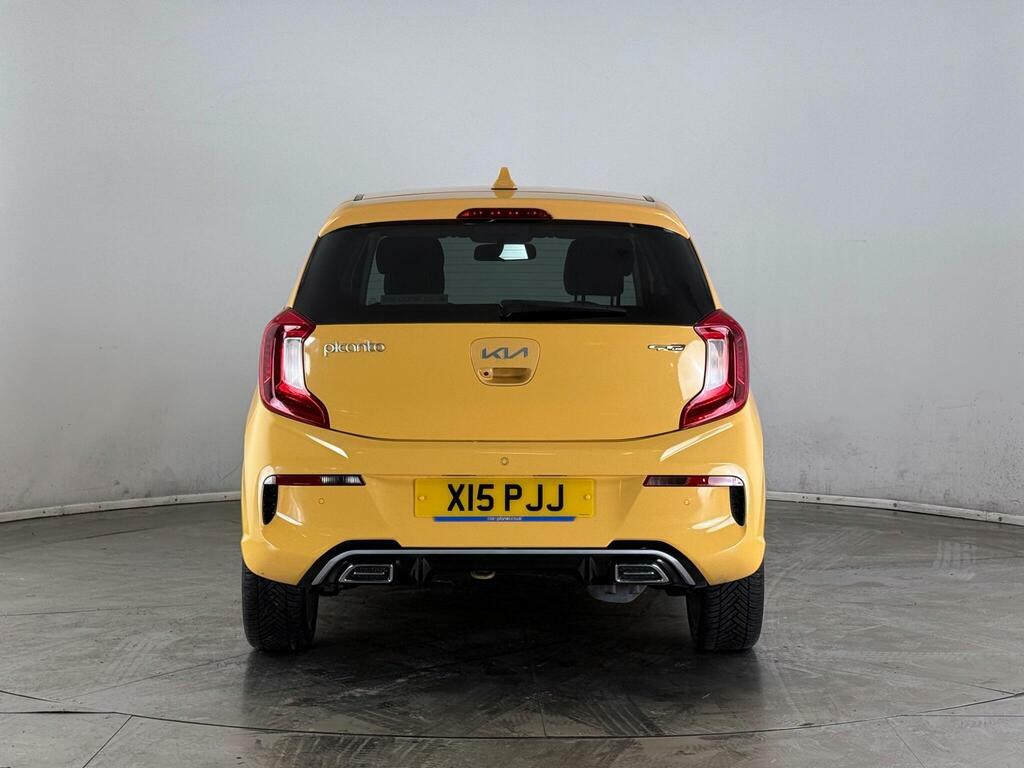Kia Picanto 1.0 T-gdi Gt-line S Euro 6 Ss X15PJJ Yellow #5