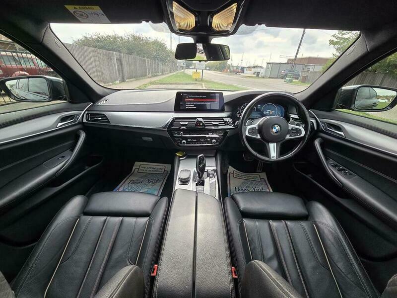 BMW 5 Series 520D Xdrive M Sport WA68XXE Grey #3
