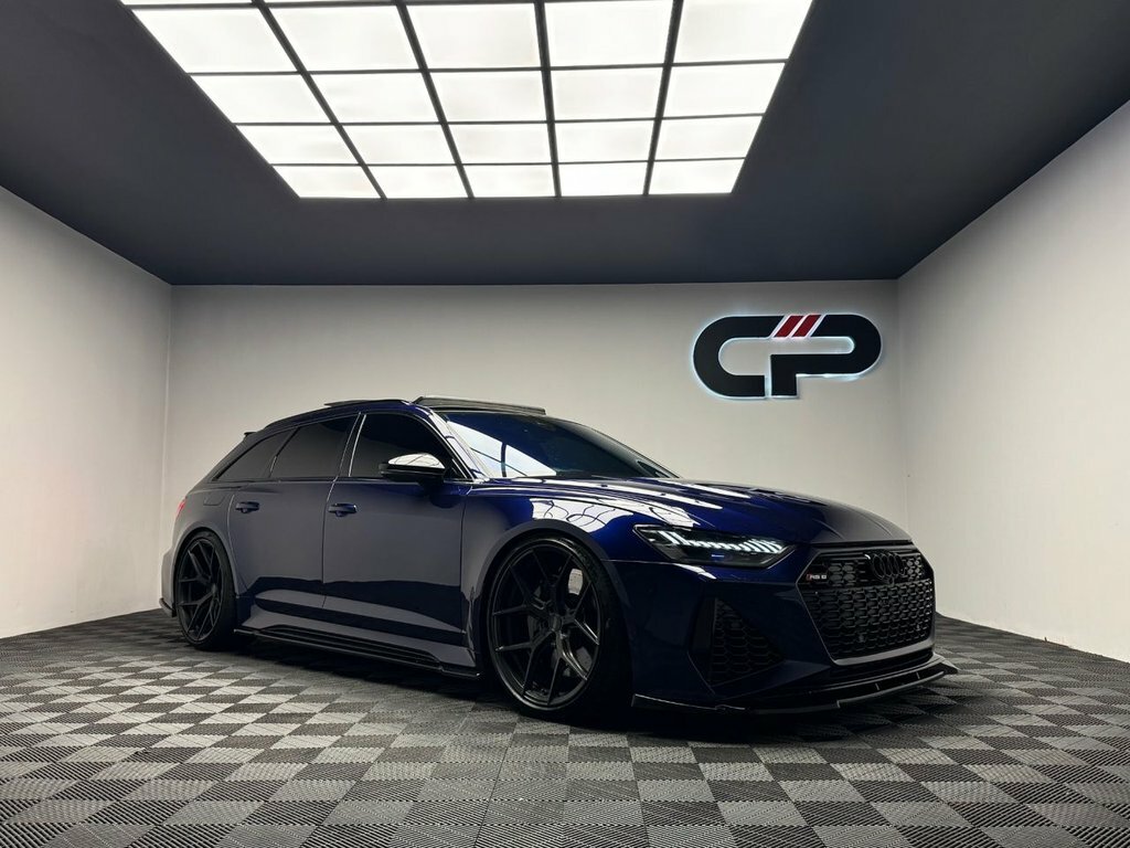 Audi RS6 Avant 4L Null Blue #4
