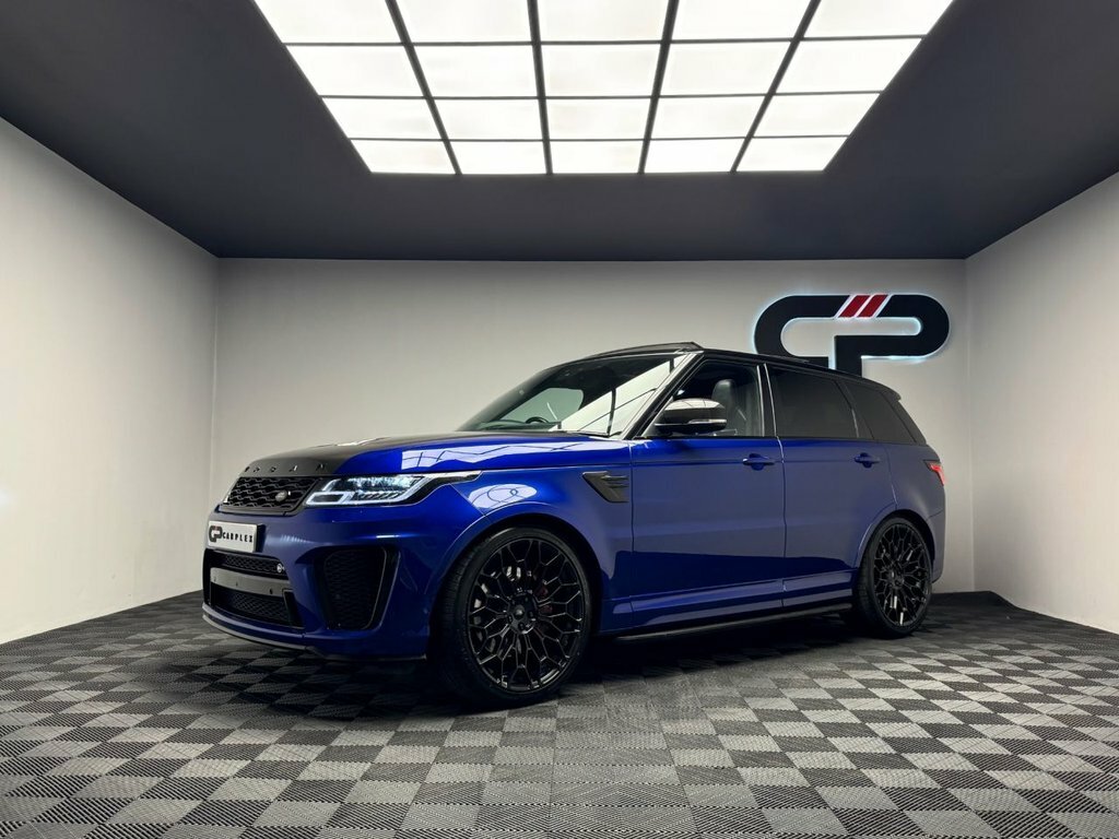 Land Rover Range Rover Sport 5L Svr BF18JBY Blue #6