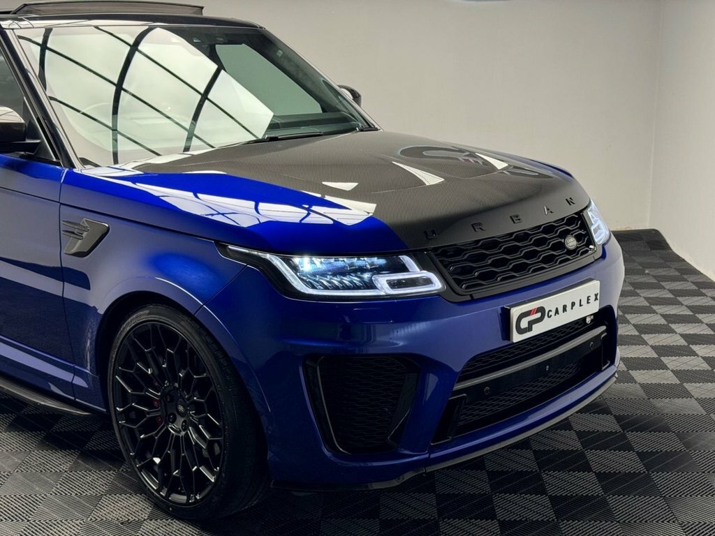 Land Rover Range Rover Sport 5L Svr BF18JBY Blue #5