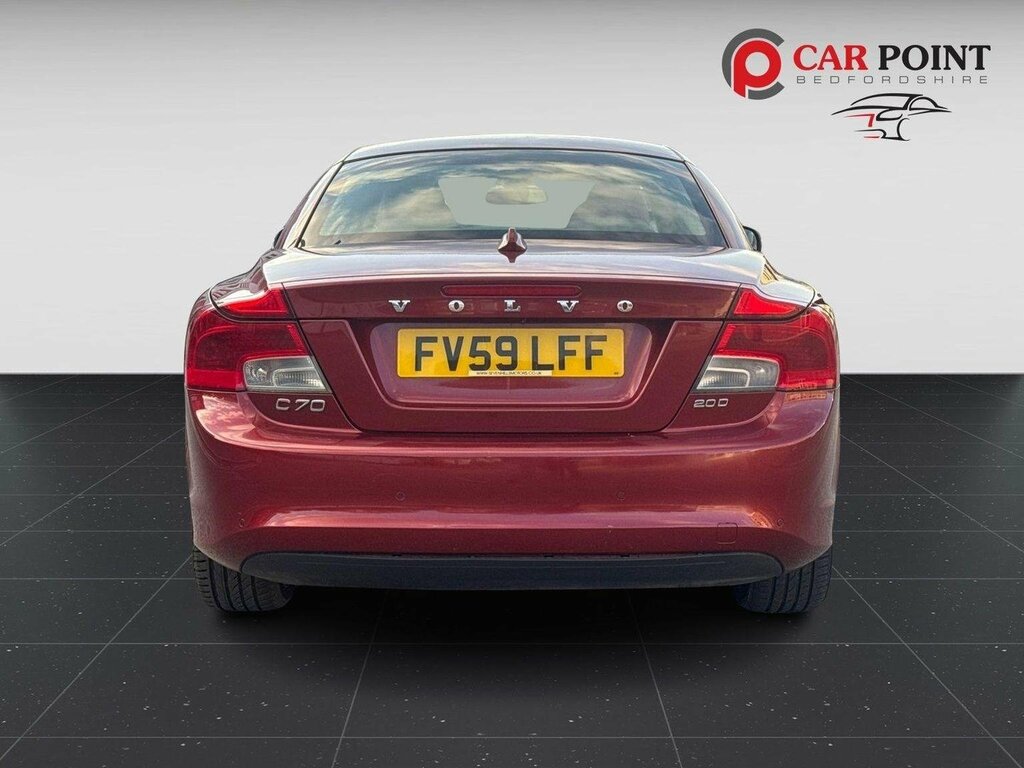 Volvo C70 Convertible 2.0D Se Lux 201059 Red #6