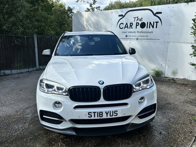 BMW X5 3.0 M50d Suv Xdrive Euro 6 S S ST18YUS White #4