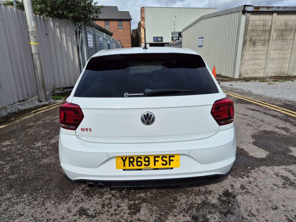 Volkswagen Polo Hatchback 2.0 Tsi Gti Dsg Euro 6 Ss 2019 White #5