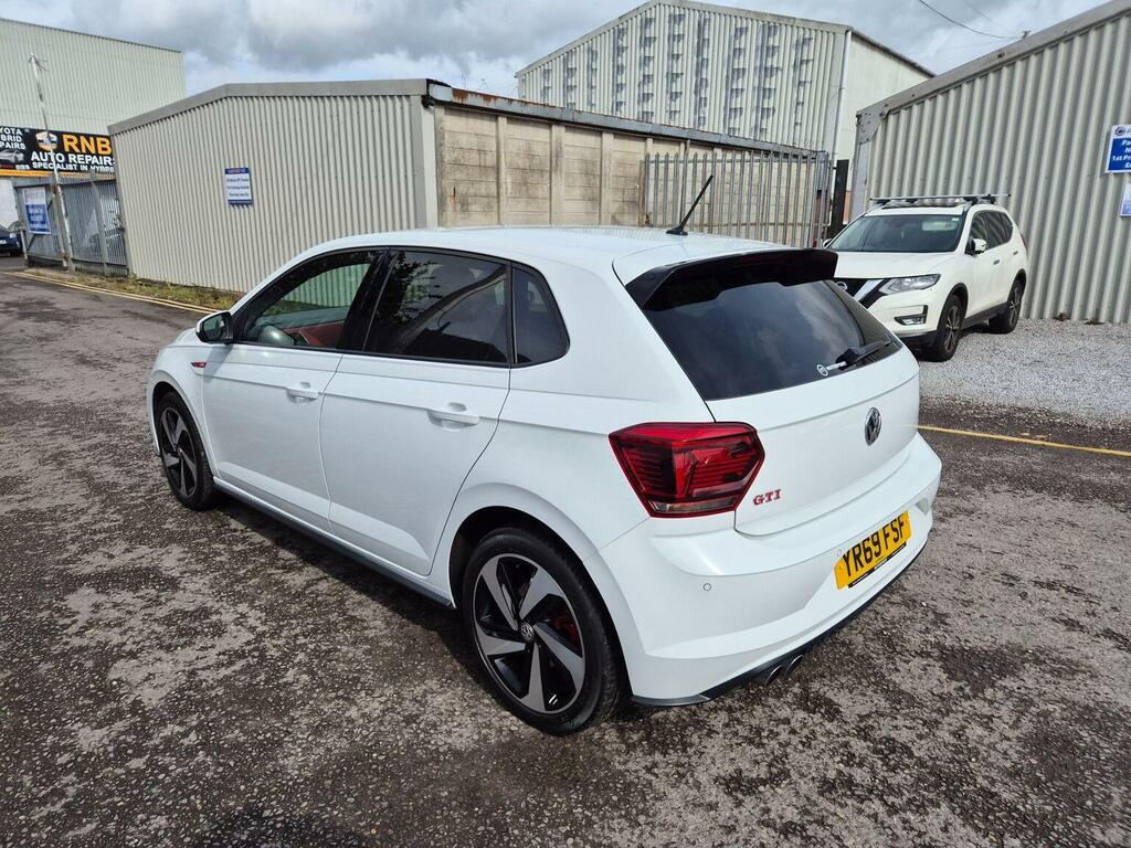 Volkswagen Polo Hatchback 2.0 Tsi Gti Dsg Euro 6 Ss 2019 White #4