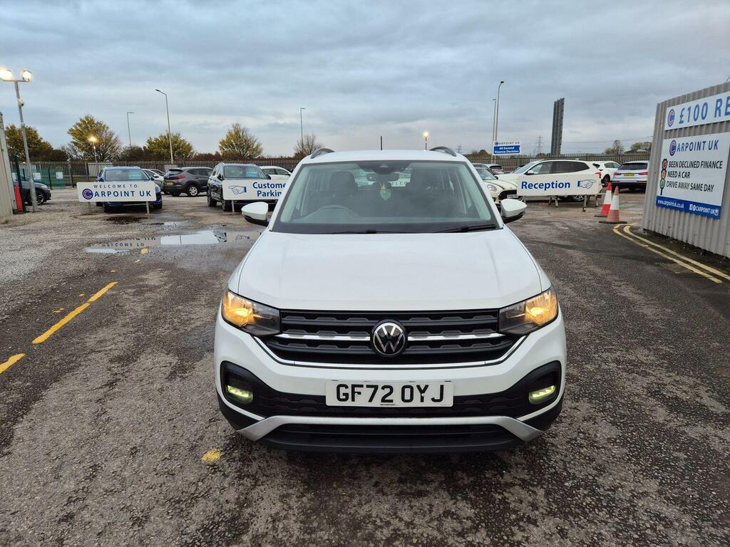 Volkswagen T-Cross Suv 1.0 Tsi Se Edition Euro 6 Ss 202272 GF72OYJ White #2