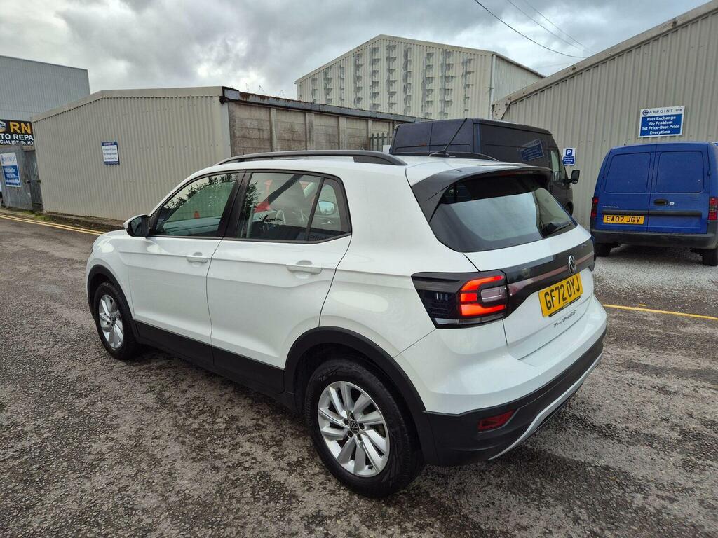 Volkswagen T-Cross Suv 1.0 Tsi Se Edition Euro 6 Ss 202272 GF72OYJ White #4