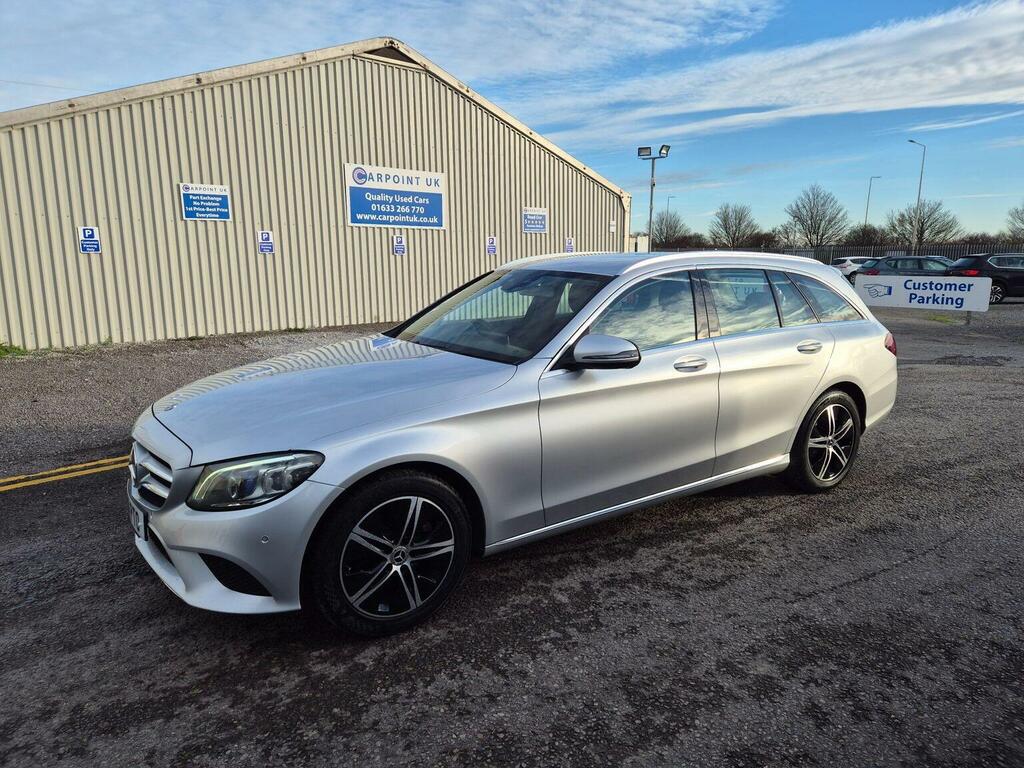 Mercedes-Benz C Class Estate 1.5 C200 Mhev Eq Boost Sport Premium G-tr VL19PTO Silver #3