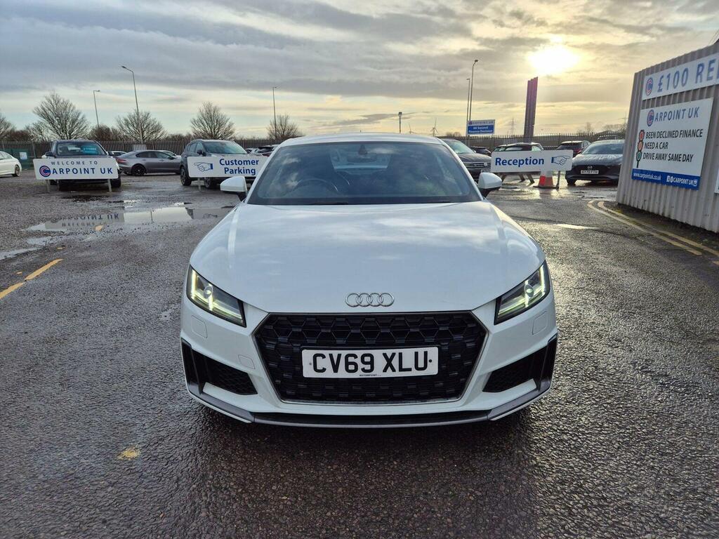 Audi TT Coupe 2.0 Tfsi 40 S Line S Tronic Euro 6 Ss CV69XLU White #2