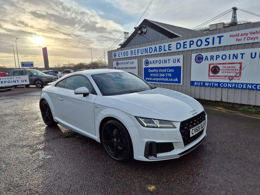 Audi TT Coupe 2.0 Tfsi 40 S Line S Tronic Euro 6 Ss White