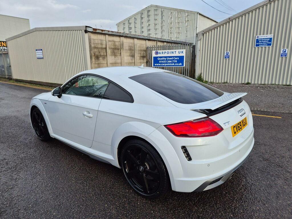 Audi TT Coupe 2.0 Tfsi 40 S Line S Tronic Euro 6 Ss CV69XLU White #4