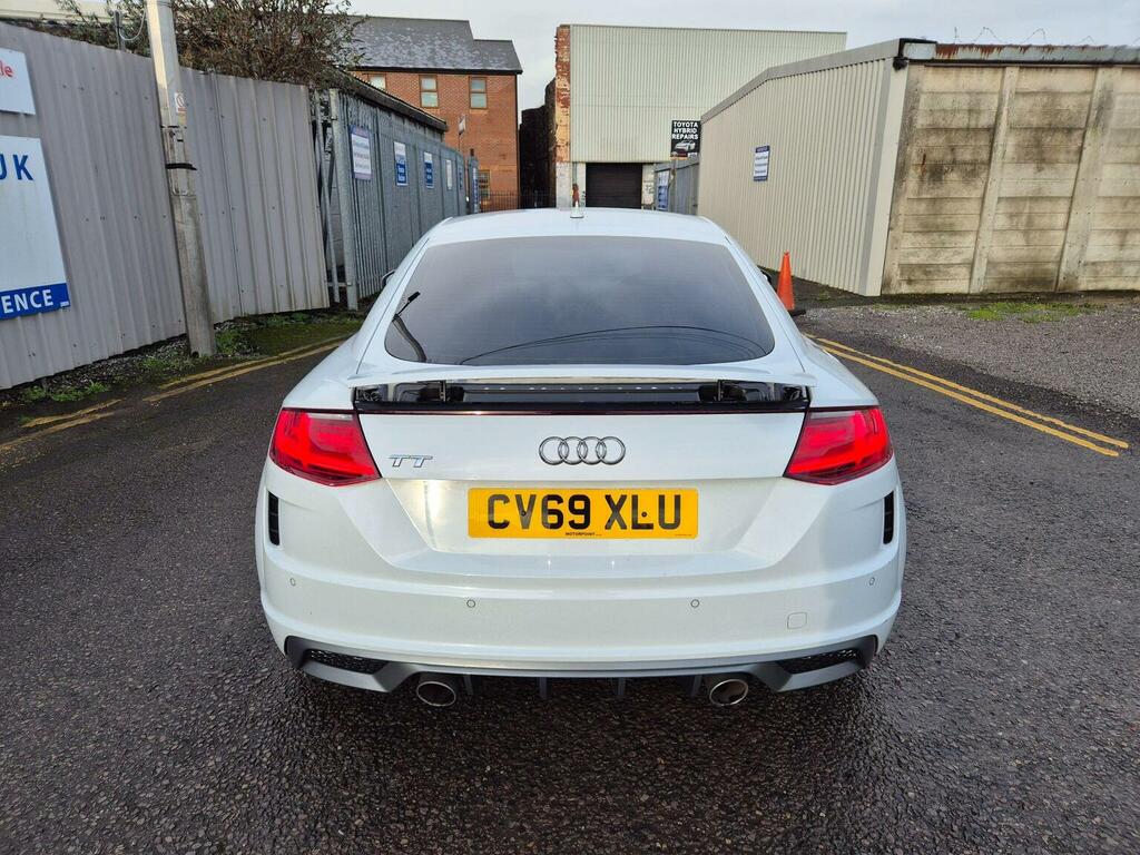 Audi TT Coupe 2.0 Tfsi 40 S Line S Tronic Euro 6 Ss CV69XLU White #5