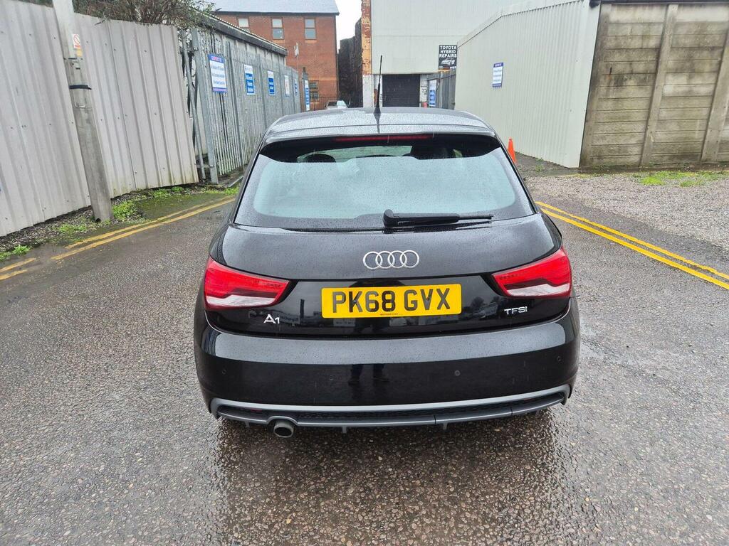 Audi A1 Hatchback 1.0 Tfsi S Line Sportback Euro 6 Ss 5 PK68GVX Black #5