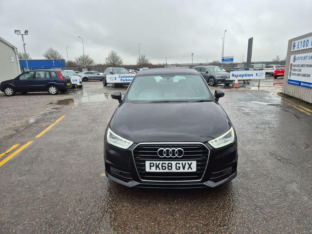 Audi A1 Hatchback 1.0 Tfsi S Line Sportback Euro 6 Ss 5 PK68GVX Black #2