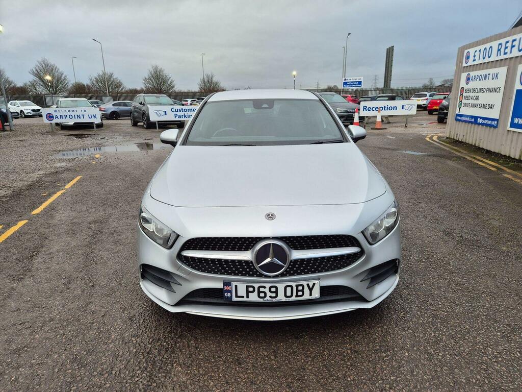 Mercedes-Benz A Class Hatchback 1.3 A180 Amg Line Euro 6 Ss 2019 LP69OBY Silver #2