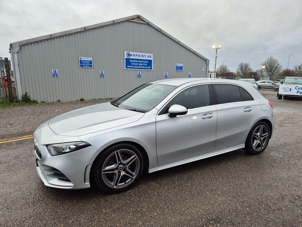Mercedes-Benz A Class Hatchback 1.3 A180 Amg Line Euro 6 Ss 2019 LP69OBY Silver #3