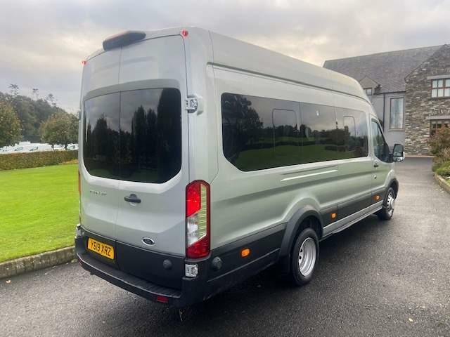 Ford Transit Custom 2.2 Tdci 460 Hdt Trend L4 H3 18 Seats Silver #6