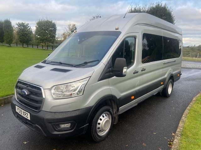 Ford Transit Custom 2.2 Tdci 460 Hdt Trend L4 H3 18 Seats Silver #3