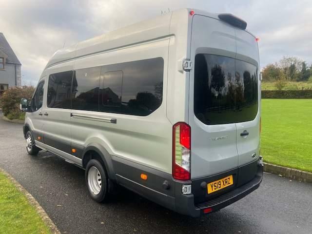 Ford Transit Custom 2.2 Tdci 460 Hdt Trend L4 H3 18 Seats Silver #4