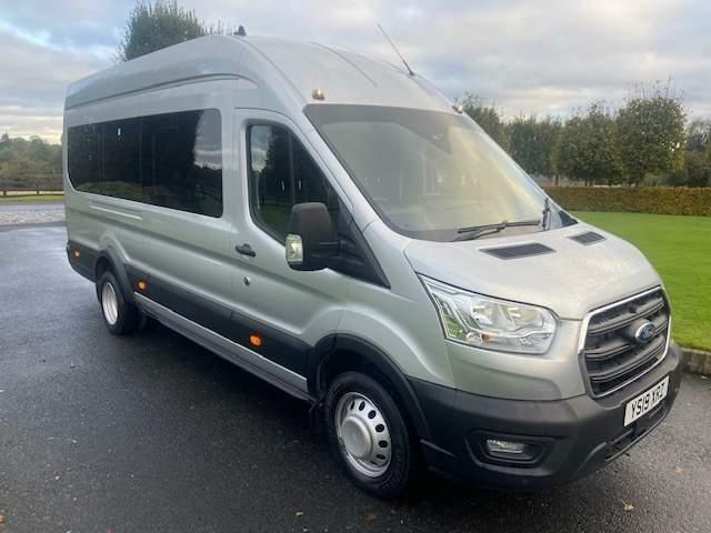 Ford Transit Custom 2.2 Tdci 460 Hdt Trend L4 H3 18 Seats Silver