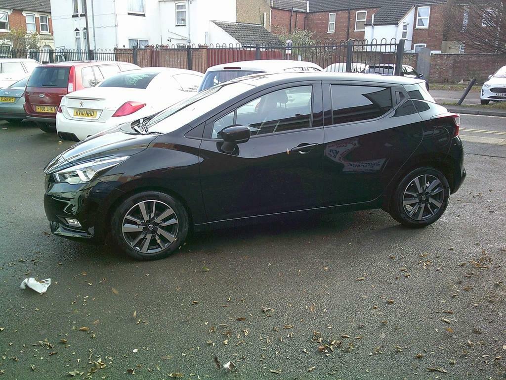Nissan Micra 0.9 Ig-t N-connecta Euro 6 S S DV67ZFO Black #6