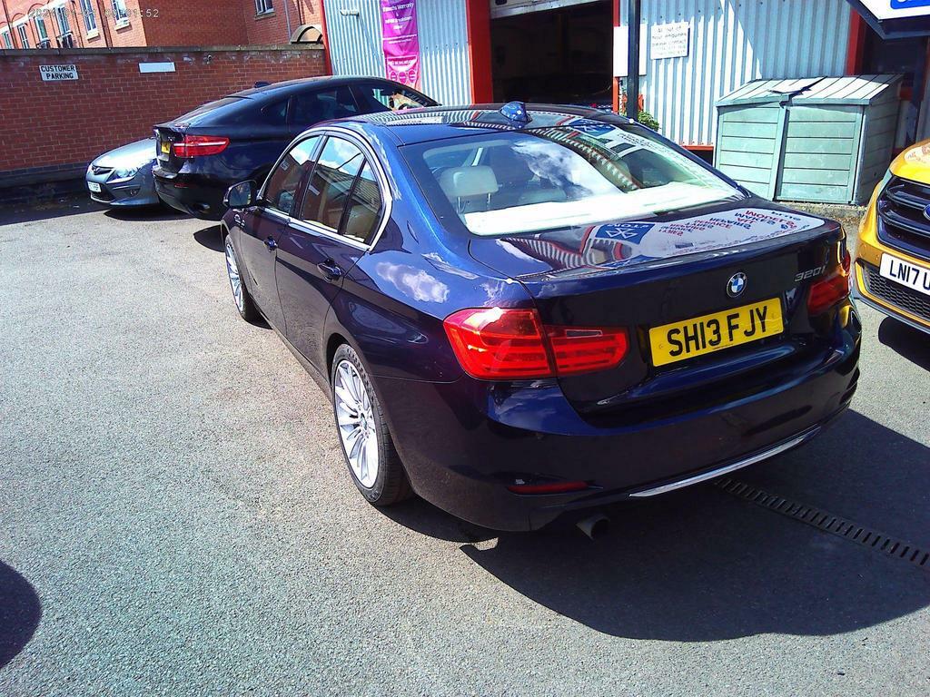 BMW 3 Series 2.0 320I Luxury Euro 6 S S SH13FJY Blue #3