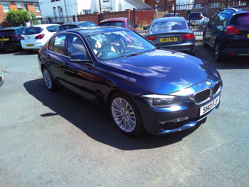 BMW 3 Series 2.0 320I Luxury Euro 6 S S SH13FJY Blue #5