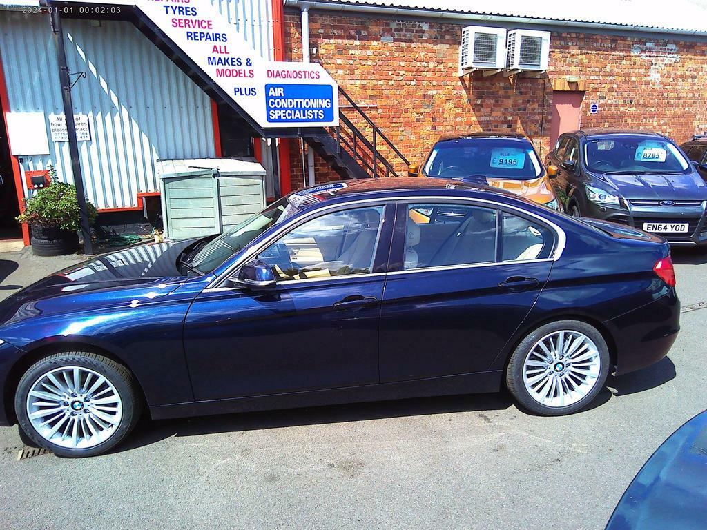 BMW 3 Series 2.0 320I Luxury Euro 6 S S SH13FJY Blue #4