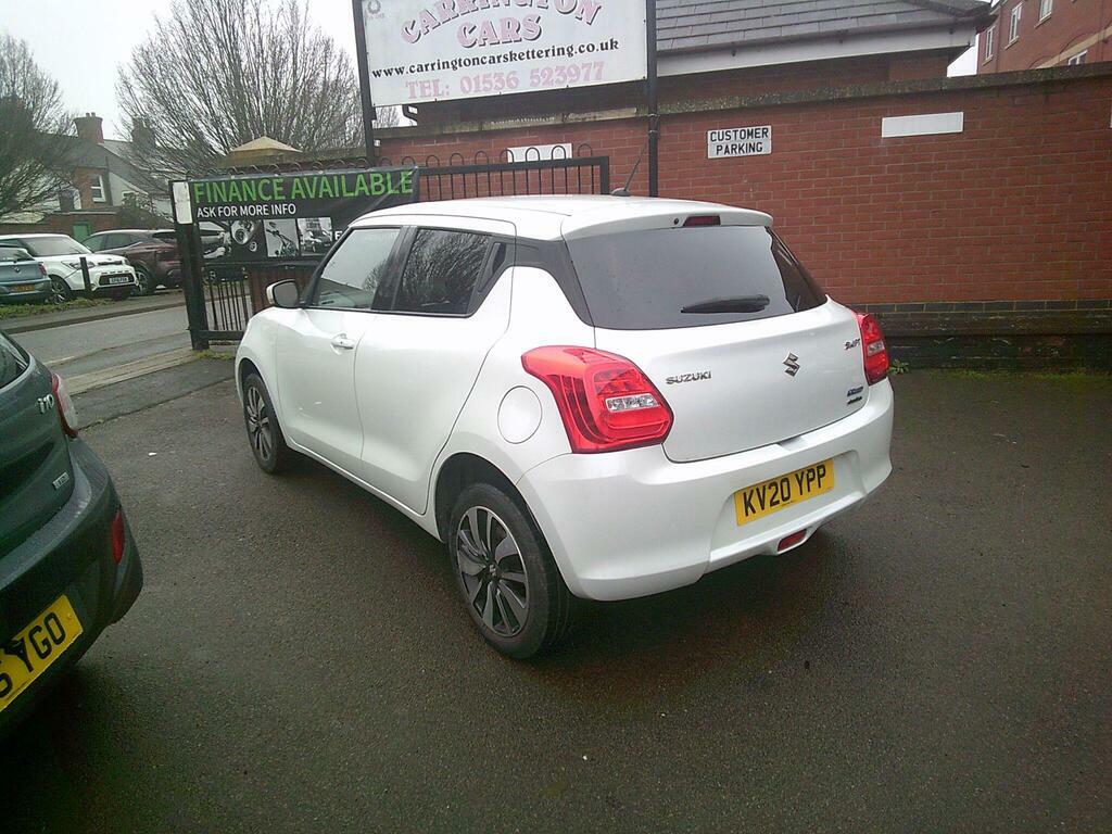 Suzuki Swift 1.2 Dualjet Mhev Sz5 Allgrip Euro 6 S S KV20YPP White #3
