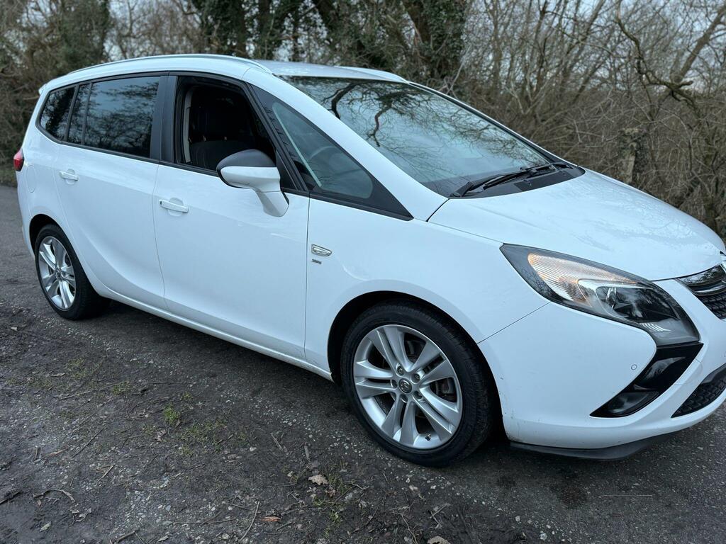 Vauxhall Zafira Tourer 2.0 Cdti Sri Euro 5 White #2