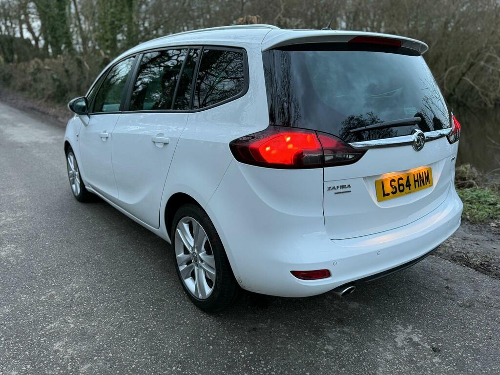 Vauxhall Zafira Tourer 2.0 Cdti Sri Euro 5 White #4