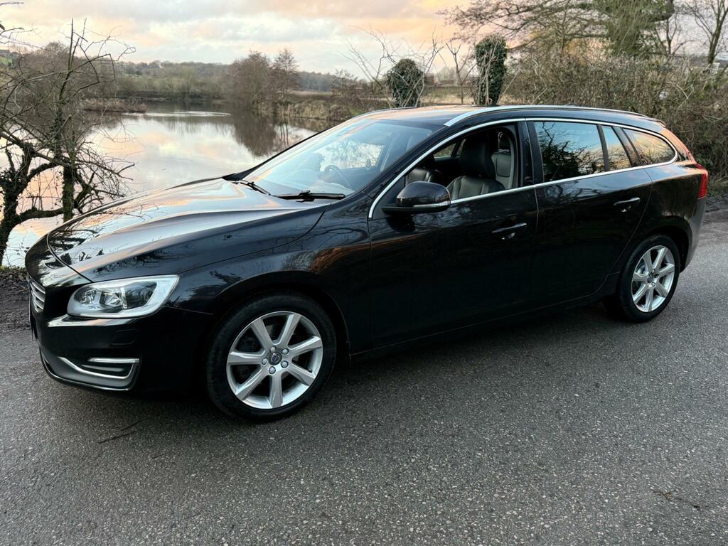 Volvo V60 2.0 D3 Se Lux Nav Euro 6 Ss Black #2