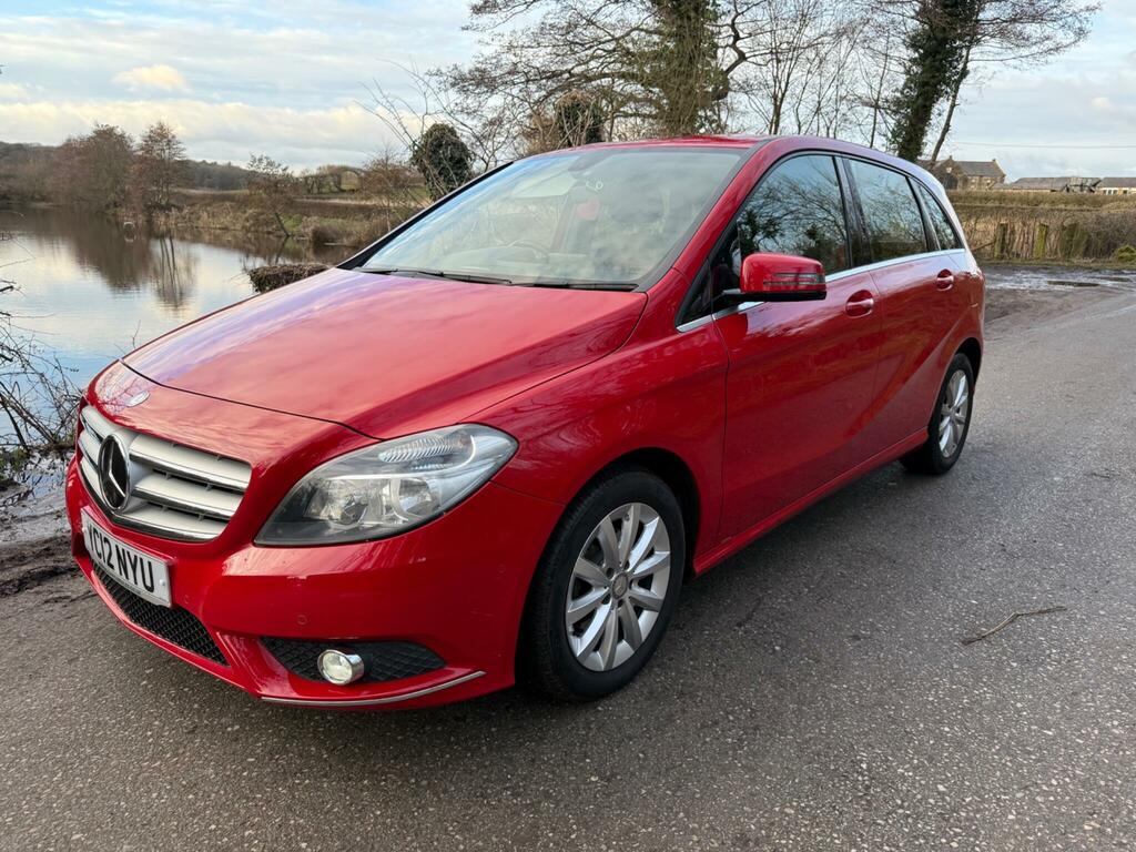 Mercedes-Benz B Class 1.8 B180 Cdi Blueefficiency Se 7G-dct Euro 5 Ss Red #2