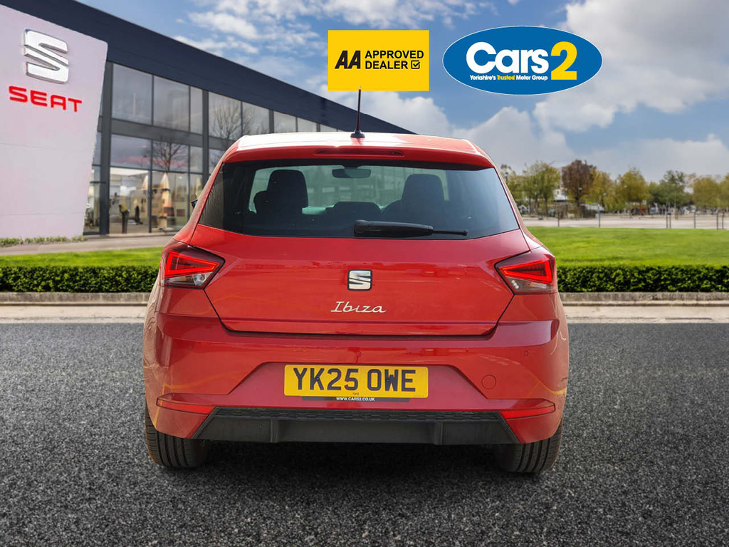 Seat Ibiza 1.0 Tsi 115 Xcellence Dsg YK25OWE Red #3